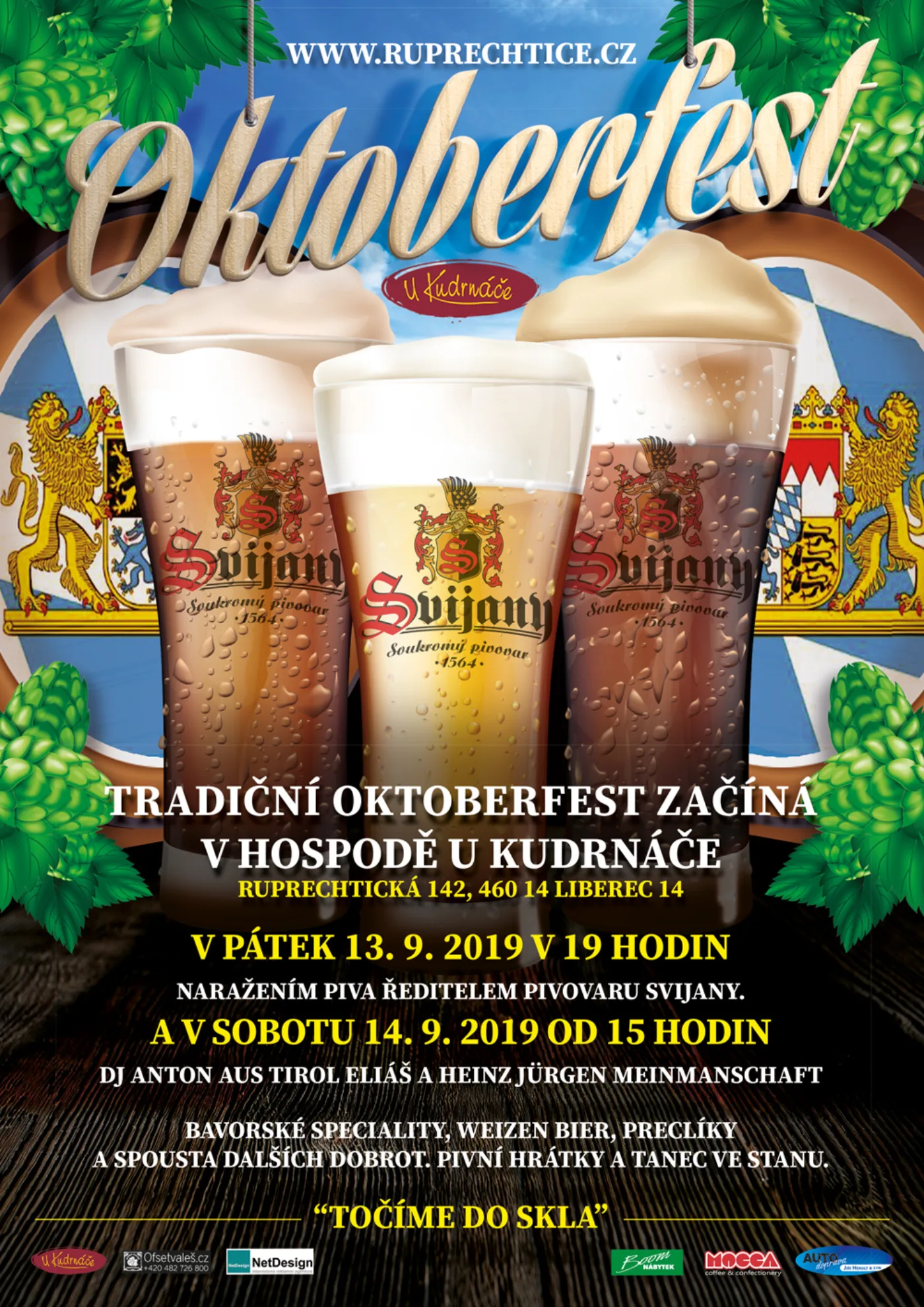Oktoberfest 2019 — hospůdka u Kudrnáče Liberec