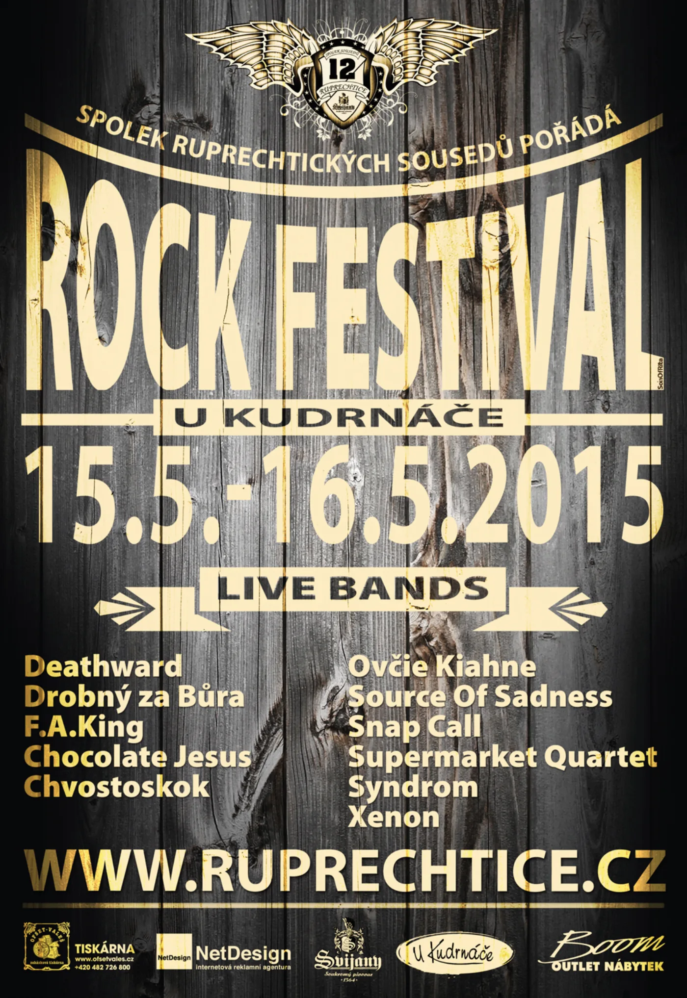 Rock 2015 — hospůdka u Kudrnáče Liberec