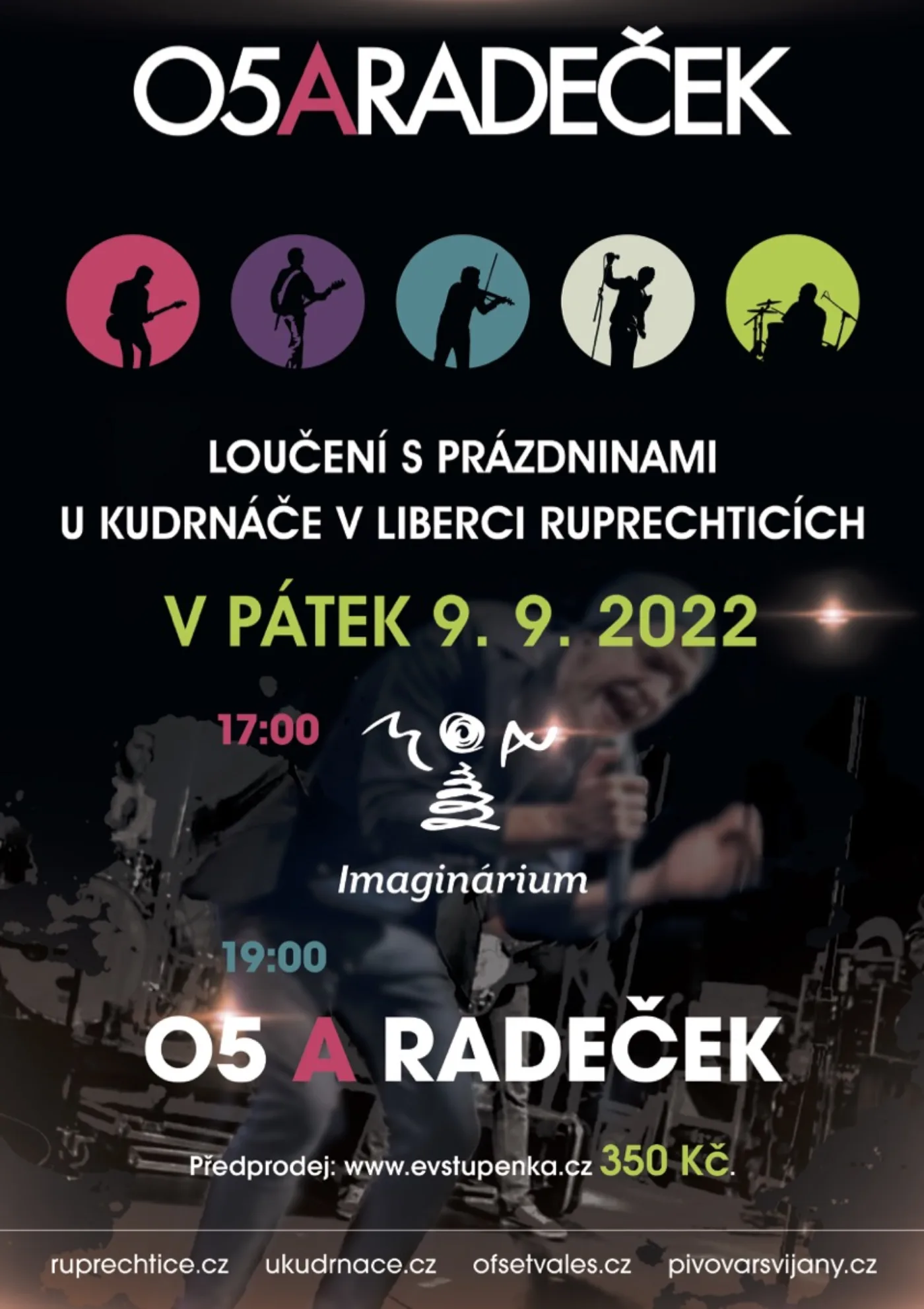 O5 a Radeček 2022 — hospůdka u Kudrnáče Liberec